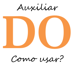 Como usar o auxiliar do em inglês